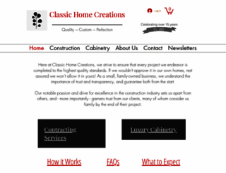 classichomecreations.com screenshot