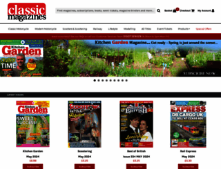 classicmagazines.co.uk screenshot