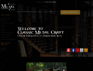 classicmetalcraft.com screenshot