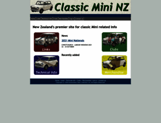 classicmini.co.nz screenshot