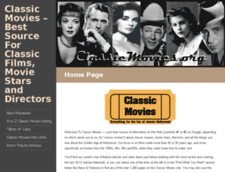 classicmovies.org screenshot