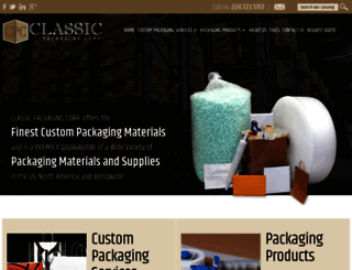 classicpackagingcorp.com screenshot