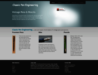 classicpenengineering.co.uk screenshot
