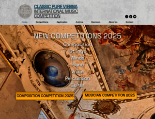 classicpurevienna.com screenshot