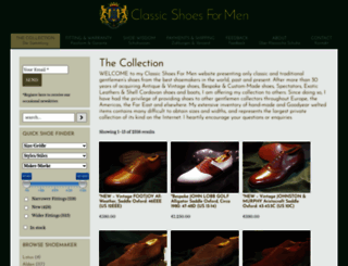 classicshoesformen.com screenshot