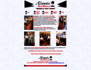 classicshoeshine.com screenshot