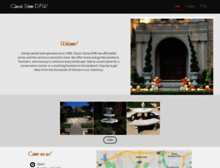 classicstonedfw.com screenshot