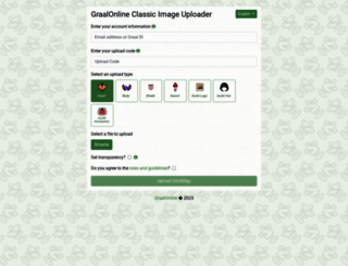 classicupload.graalonline.com screenshot