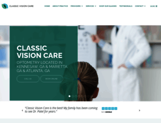 classicvisioncare.com screenshot