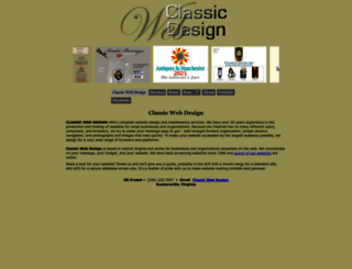 classicwebdesign.com screenshot