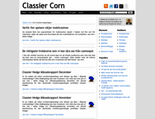 classiercorn.com screenshot