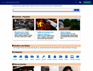 classificados-brasil.com screenshot