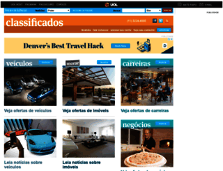 classificados.folha.com.br screenshot
