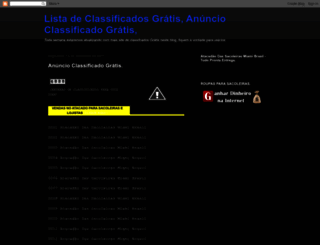 classificados1.blogspot.com.br screenshot