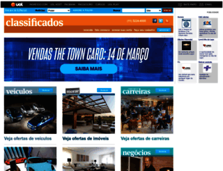 classificados1.folha.com.br screenshot