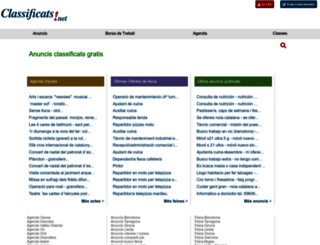 classificats.net screenshot