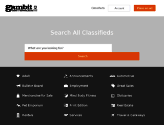 classifieds.bestofneworleans.com screenshot