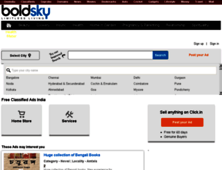 classifieds.boldsky.com screenshot