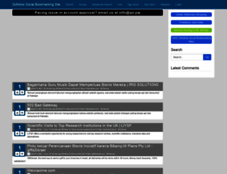 classifieds.bookmarking.site screenshot