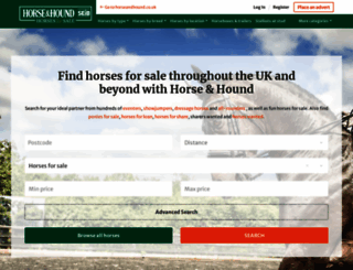 classifieds.horseandhound.co.uk screenshot