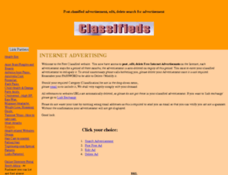 classifieds.multidbscripts.com screenshot