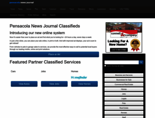 classifieds.pnj.com screenshot
