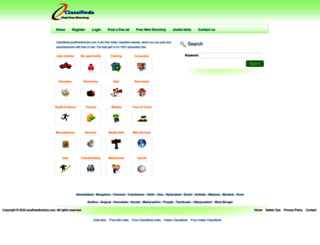 classifieds.postfreedirectory.com screenshot