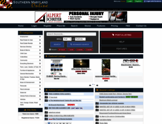 classifieds.somd.com screenshot