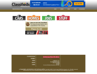 classifieds.timesfreepress.com screenshot