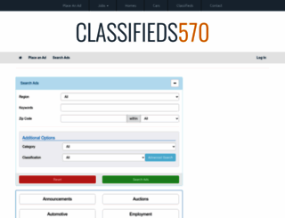 classifieds570.com screenshot