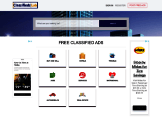 classifiedslab.com screenshot