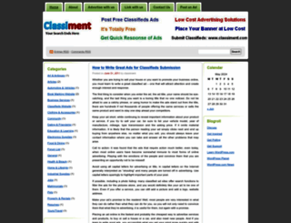 classiment.wordpress.com screenshot