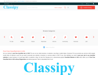 classipy.com screenshot