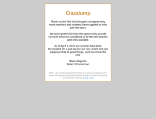 classjump.com screenshot