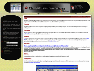 classmategrading.com screenshot