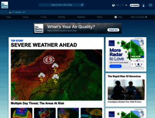 classmeteo.weather.com screenshot