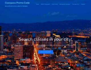 classpasspromocode.com screenshot
