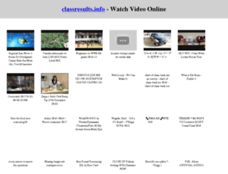 classresults.info screenshot