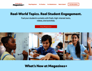 classroommagazines-beta.scholastic.com screenshot
