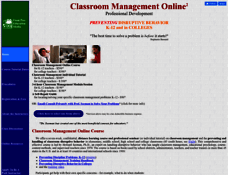 classroommanagementonline.com screenshot