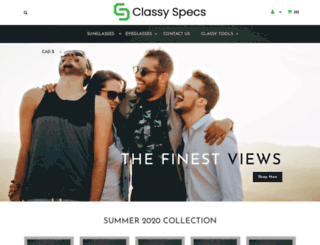 classy-specs.com screenshot