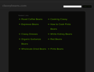 classybeans.com screenshot