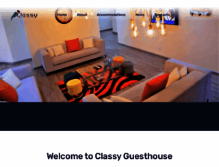 classyguesthouse.co.za screenshot