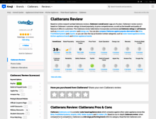 clatterans.knoji.com screenshot