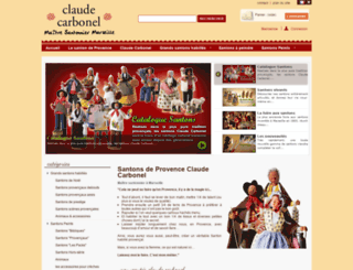claude-carbonel.com screenshot