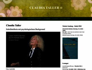 claudia-taller.at screenshot