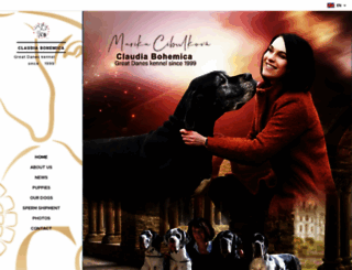 claudiabohemica.cz screenshot