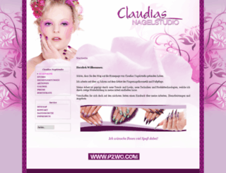 claudias-nagelstudio.net screenshot