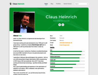 clausheinrich.com screenshot