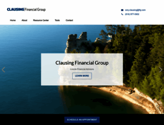 clausingfinancialgroup.com screenshot